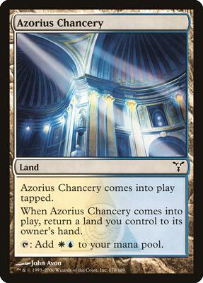 Azorius Chancery card from Dissension