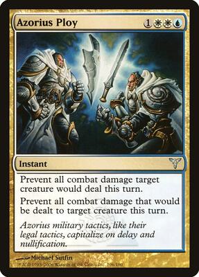 Azorius Ploy card from Dissension