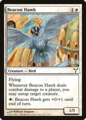 Beacon Hawk card from Dissension
