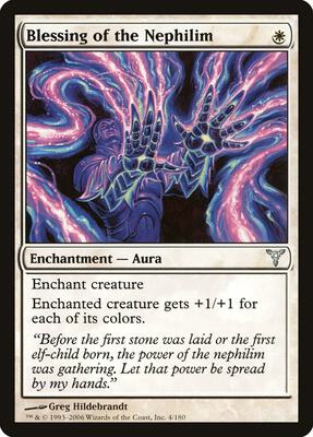Blessing of the Nephilim card from Dissension