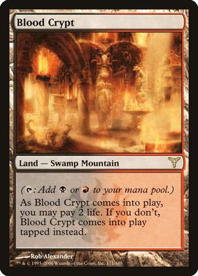 Blood Crypt card from Dissension