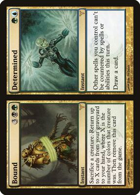 Bound // Determined card from Dissension