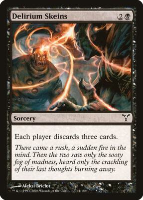 Delirium Skeins card from Dissension