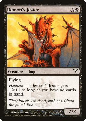 Demon's Jester card from Dissension