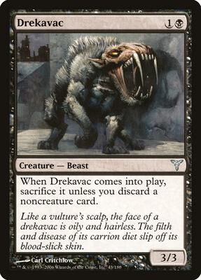 Drekavac card from Dissension