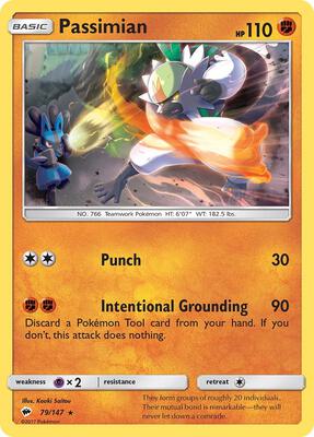 Passimian card from SM - Burning Shadows
