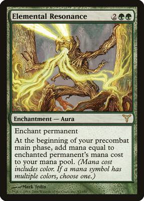 Elemental Resonance card from Dissension
