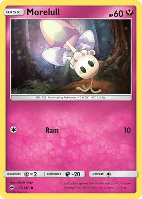 Morelull card from SM - Burning Shadows