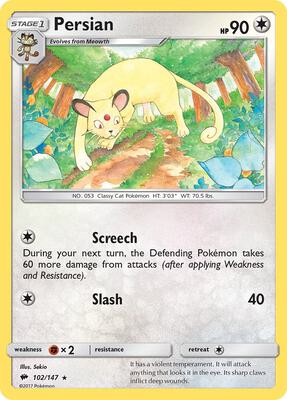 Persian card from SM - Burning Shadows