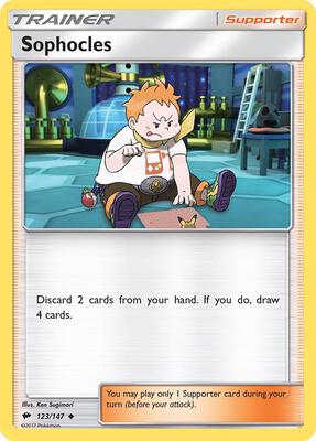 Sophocles card from SM - Burning Shadows