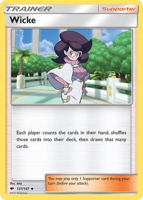 Wicke card from SM - Burning Shadows