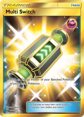Multi Switch (Secret) card from SM - Burning Shadows