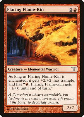 Flaring Flame-Kin card from Dissension