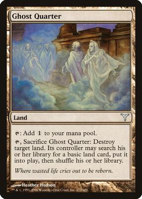 Ghost Quarter card from Dissension