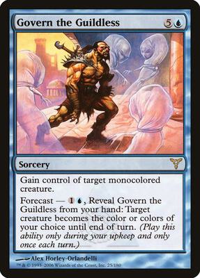 Govern the Guildless card from Dissension