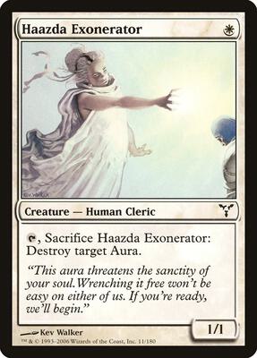 Haazda Exonerator card from Dissension
