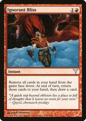 Ignorant Bliss card from Dissension