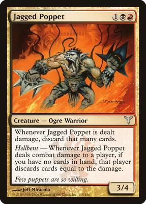 Jagged Poppet card from Dissension