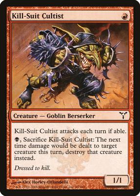 Kill-Suit Cultist card from Dissension
