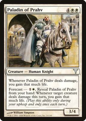 Paladin of Prahv card from Dissension