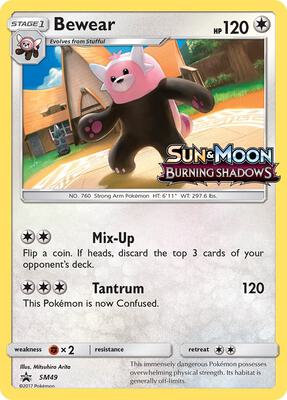 Bewear - SM49 (Prerelease) card from SM Promos