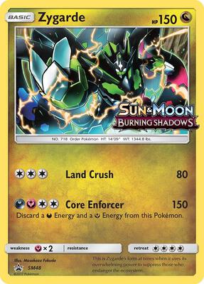 Zygarde - SM48 (Prerelease) card from SM Promos