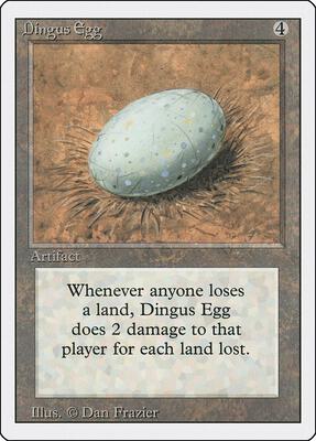 Dingus Egg card from Revised Edition