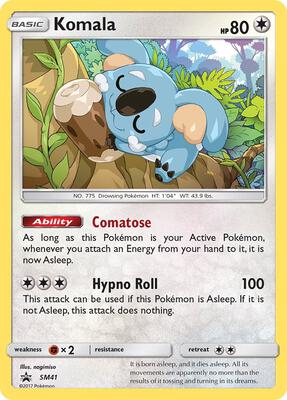 Komala - SM41 card from SM Promos