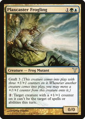 Plaxcaster Frogling card from Dissension