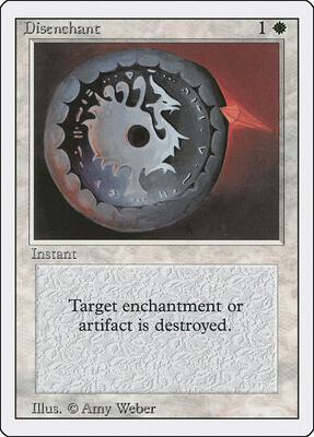 Disenchant card from Revised Edition