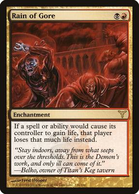Rain of Gore card from Dissension