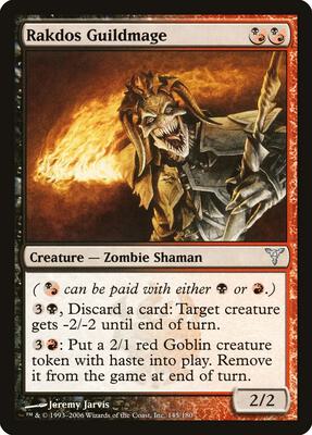 Rakdos Guildmage card from Dissension
