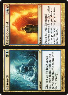 Research // Development card from Dissension