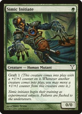 Simic Initiate card from Dissension