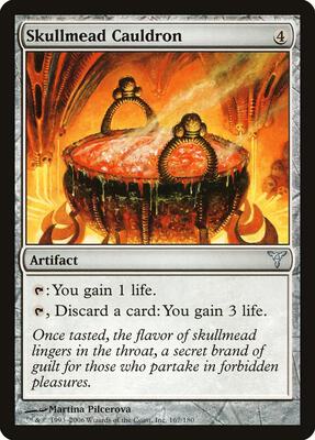 Skullmead Cauldron card from Dissension