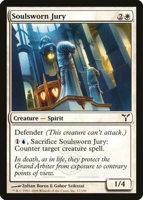 Soulsworn Jury card from Dissension