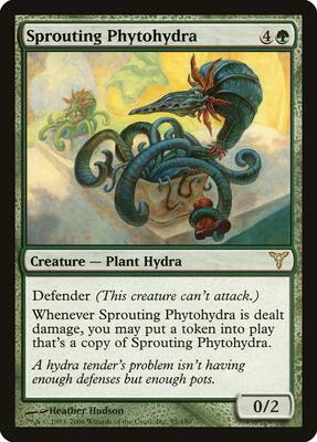 Sprouting Phytohydra card from Dissension