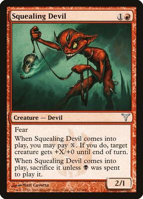 Squealing Devil card from Dissension