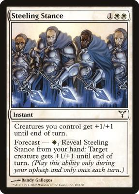 Steeling Stance card from Dissension