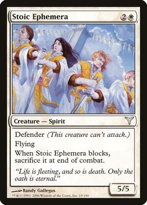 Stoic Ephemera card from Dissension