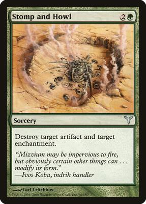 Stomp and Howl card from Dissension