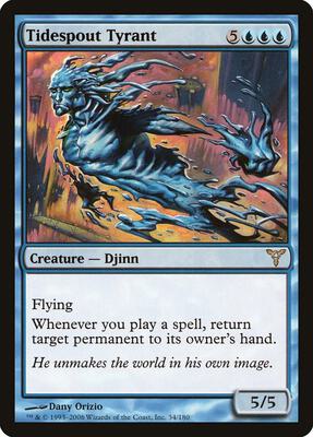 Tidespout Tyrant card from Dissension