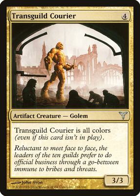 Transguild Courier card from Dissension