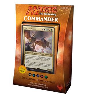 Commander 2017 Deck - Draconic Domination card from Commander 2017