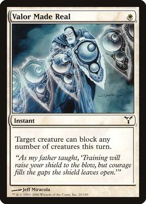 Valor Made Real card from Dissension
