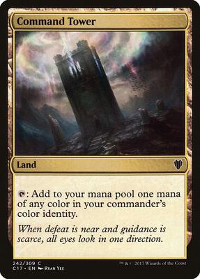 Command Tower card from Commander 2017
