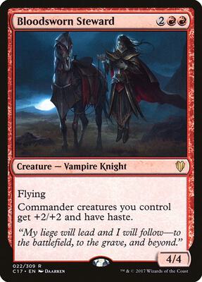 Bloodsworn Steward card from Commander 2017