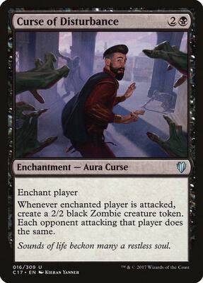 Curse of Disturbance card from Commander 2017