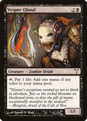 Vesper Ghoul card from Dissension