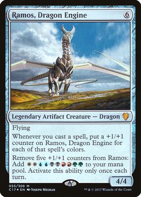 Ramos, Dragon Engine card from Commander 2017